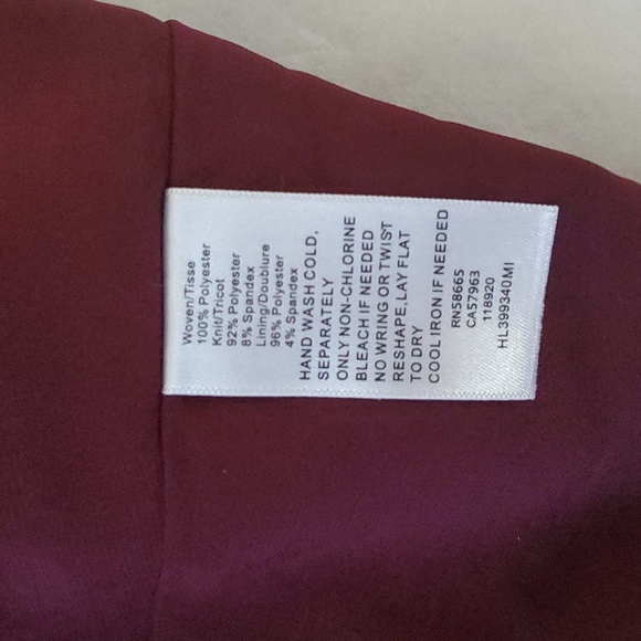 NWT Chelsea 28 Satin Velvet Dress, Small - Picture 11 of 11